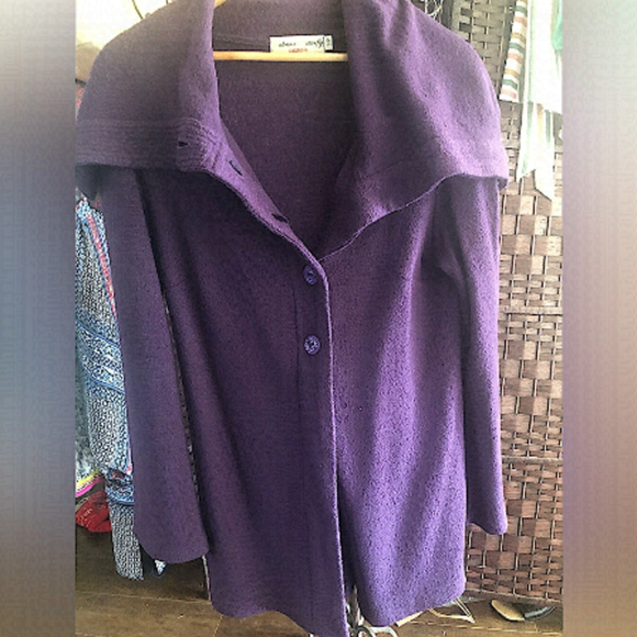 SABRINA BUTTERFLY DESIGNS wool cardigan - Picture 1 of 9